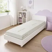 Saltea SafeNest Deluxe 190x80x15 cm in 3 straturi cu 2 fete pentru paturi - ASC6427968020651
