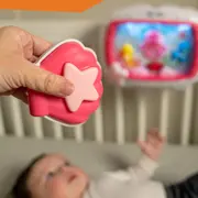 Baby einstein - jucarie muzicala pentru patut sea dreams soother pink bbb17428