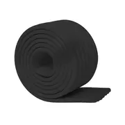 Banda protectie colturi mobila SIPO, burete moale, 2 metri, latime 75 mm, Negru