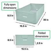 Ingenuity - cadita pliabila pentru calatorii tuckaway travel tub sage bbb17267