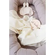 Paturica Premium Din Lana Merino Certificata Babyly ,   Ivory, 75a 100 Cm, Antialergica, Termoreglanta, Handmade Polonia   Nou-nascut+ Pjb97911