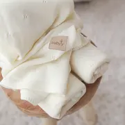 Paturica Premium Din Lana Merino Certificata Babyly ,   Ivory, 75a 100 Cm, Antialergica, Termoreglanta, Handmade Polonia   Nou-nascut+ Pjb97911