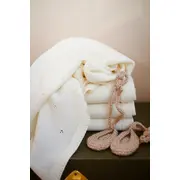 Paturica Premium Din Lana Merino Certificata Babyly ,   Ivory, 75a 100 Cm, Antialergica, Termoreglanta, Handmade Polonia   Nou-nascut+ Pjb97911