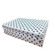 Saltea Pliabila Spuma Poliuretanica 120x60x5 cm - Dark Blue Stars MYK00089275