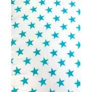 Saltea Pliabila Spuma Poliuretanica 120x60x5 cm - Light Blue Stars MYK00089276