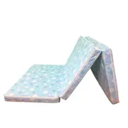 Saltea Pliabila Spuma Poliuretanica 120x60x5 cm - Light Blue with Dots MYK00089291