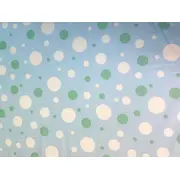 Saltea Pliabila Spuma Poliuretanica 120x60x5 cm - Light Blue with Dots MYK00089291