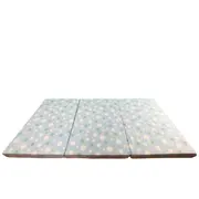 Saltea Pliabila Spuma Poliuretanica 120x60x5 cm - Light Blue with Dots MYK00089291