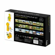 Set proiector tip lanterna & 3 figurine - animalute