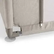 Tarc Pliabil Copii Kidwell Fanko 130x130 Cm Beige, Pentru Apartament, Spatiu Optimizat, Sigur, 0,  6 Ani Pjbkomofan02a1