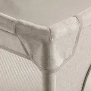 Tarc Pliabil Copii Kidwell Fanko 130x130 Cm Beige, Pentru Apartament, Spatiu Optimizat, Sigur, 0,  6 Ani Pjbkomofan02a1