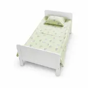 Lenjerie pat bebe 120x60 cm bumbac ranforce 3 piese Iepurasi - ASC6427968020729