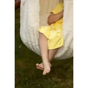 Leagan Tip Cocon Pentru Copii Meowbaby   Boucle White  ,   Locul Preferat Pentru Joaca Si Relaxare Pjbmbohkk93
