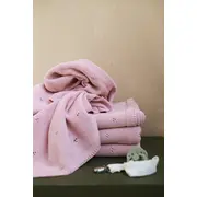 Paturica Premium Din Lana Merino Certificata Babyly ,   Roz Pudrat, 75a 100 Cm, Antialergica, Termoreglanta, Handmade Polonia   Nou-nascut+ Pjb97027