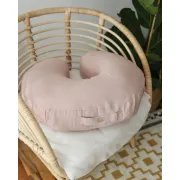 Perna Pentru Gravide Si Alaptare, 100% In Si Umplutura Ferma, Antialergica, Big Cu Maner, Roz Pudra, Babyly Pjb4190691