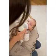 Perna Pentru Gravide Si Alaptare, 100% In Si Umplutura Ferma, Antialergica, Big Cu Maner, Roz Pudra, Babyly Pjb4190691