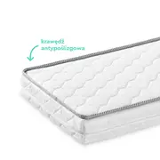 Saltea Pentru Copii, Fata Dubla, Spuma Pur Si Latex, Proprietati Antifungice, Husa Delicata 3 Staturi, Echipata Cu Margine Anti-alunecare, 140x70x9 Cm, Premium Pjbmattress_premium140