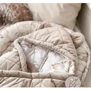 Suport De Dormit Babynest Premium Bumbac Si Catifea Nature Soft Grey By Babysteps, 70x35 Cm Pjb3410c