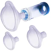Camera de inhalare kidscare cu 3 masti, pentru bebelusi, copii si adulti