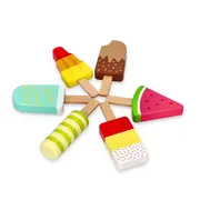 Set de inghetata pe bat cu suport lelin l40228