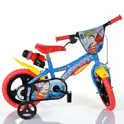 Bicicleta pentru copii superman db-612l-sm dino bikes, 12 inch