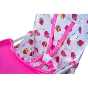Scaun de masa bimba kidscare, roz
