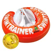 Colac de inot pentru bebelusi si copii swimtrainer classic, rosu, 3 luni - 4 ani, freds swim academy