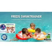 Colac de inot pentru copii swimtrainer classic galben, 4 - 8 ani, freds swim academy
