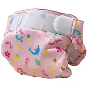 Scutec reutilizabil pentru inot bebelusi, roz, marimea 2, 9 - 16 kg, freds swim academy