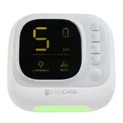 Aspirator nazal electric kidscare, 9 trepte absorbtie, 4 varfuri, melodii pentru copii, lumina de veghe, acumulator inclus