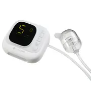 Aspirator nazal electric kidscare, 9 trepte absorbtie, 4 varfuri, melodii pentru copii, lumina de veghe, acumulator inclus