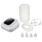 Aspirator nazal electric kidscare, 9 trepte absorbtie, 4 varfuri, melodii pentru copii, lumina de veghe, acumulator inclus