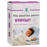 Pila electrica de unghii pentru bebelusi kidscare, cu capete pentru nou nascuti si adulti, cu lumina