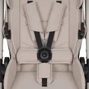 Carucior 2 in 1, Lionelo, Layla, Pana la 22 kg, Cadru aluminiu, Cu landou intarit si salteluta din spuma AirDots, Reversibil, Cu ventilatie 3D, Cu accesorii, EN1888-1, EN1888-2, EN1466, Bej BYNLO-LAYLA_2IN1_BEIGE_SAND
