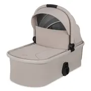 Carucior 2 in 1, Lionelo, Layla, Pana la 22 kg, Cadru aluminiu, Cu landou intarit si salteluta din spuma AirDots, Reversibil, Cu ventilatie 3D, Cu accesorii, EN1888-1, EN1888-2, EN1466, Bej BYNLO-LAYLA_2IN1_BEIGE_SAND