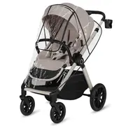 Carucior 2 in 1, Lionelo, Layla, Pana la 22 kg, Cadru aluminiu, Cu landou intarit si salteluta din spuma AirDots, Reversibil, Cu ventilatie 3D, Cu accesorii, EN1888-1, EN1888-2, EN1466, Bej BYNLO-LAYLA_2IN1_BEIGE_SAND