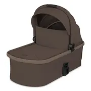 Carucior 2 in 1, Lionelo, Layla, Pana la 22 kg, Cadru aluminiu, Cu landou intarit si salteluta din spuma AirDots, Reversibil, Cu ventilatie 3D, Cu accesorii, EN1888-1-2, EN1466, Maro BYNLO-LAYLA_2IN1_BEIGE_TAUPE