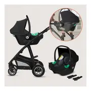 Carucior 3 in 1, Lionelo, Bianka, Transformabil, Cadru aluminiu, Cu landou si salteluta moale, Cu scoica auto, Cu multiple accesorii, Sustine 22 kg, 0 luni+, EN1466:2014+AC:2015, EN1888, Bej Taupe BYNLO-BIANKA_3IN1_BEIGE_TAUPE