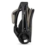 Carucior sport, Lionelo, Agia, 7.3 kg, Ultracompact, Pliere rapida cu o mana, Suport pentru biberon inclus, Sezutul lat si confortabil, 6-48 luni, Sustine 22 kg, Bej BYNLO-AGIA_BEIGE_SAND