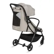 Carucior sport, Lionelo, Agia, 7.3 kg, Ultracompact, Pliere rapida cu o mana, Suport pentru biberon inclus, Sezutul lat si confortabil, 6-48 luni, Sustine 22 kg, Bej BYNLO-AGIA_BEIGE_SAND