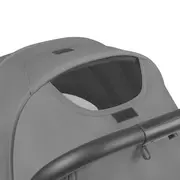 Carucior sport, Lionelo, Agia, 7.3 kg, Ultracompact, Pliere rapida cu o mana, Suport pentru biberon inclus, Sezutul lat si confortabil, 6-48 luni, Sustine 22 kg, Gri BYNLO-AGIA_GREY_STONE