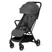 Carucior sport, Lionelo, Agia, 7.3 kg, Ultracompact, Pliere rapida cu o mana, Suport pentru biberon inclus, Sezutul lat si confortabil, 6-48 luni, Sustine 22 kg, Gri BYNLO-AGIA_GREY_STONE