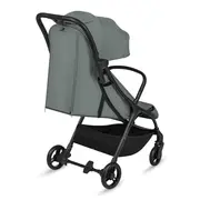 Carucior sport, Lionelo, Agia, 7.3 kg, Ultracompact, Pliere rapida cu o mana, Suport pentru biberon inclus, Sezutul lat si confortabil, 6-48 luni, Sustine 22 kg, Verde BYNLO-AGIA_GREEN_SAGE
