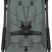 Carucior sport, Lionelo, Agia, 7.3 kg, Ultracompact, Pliere rapida cu o mana, Suport pentru biberon inclus, Sezutul lat si confortabil, 6-48 luni, Sustine 22 kg, Verde BYNLO-AGIA_GREEN_SAGE