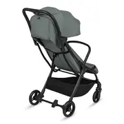Carucior sport, Lionelo, Agia, 7.3 kg, Ultracompact, Pliere rapida cu o mana, Suport pentru biberon inclus, Sezutul lat si confortabil, 6-48 luni, Sustine 22 kg, Verde BYNLO-AGIA_GREEN_SAGE