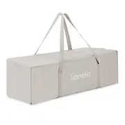 Patut multifunctional, Lionelo, Mila, 2 in 1, Saltea 4 cm cu spuma T25, 2 niveluri de inaltime, Pliere rapida, Intrare laterala, Geanta de transport inclusa, 0-36 luni, Pana la 15 kg, Bej BYNLO-MILA_BEIGE_CREAM
