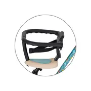 Tricicleta, Petite&Mars, Turbo, Editie limitata, 5 in 1, Multifunctionala, Vehicul de impins, Bicicleta cu/fara pedale, Cu maner de ghidaj, Detasabil, Roti din cauciuc, Pana la 25 kg, 1.5-5 ani, Dino Park BYN613383