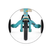 Tricicleta, Petite&Mars, Turbo, Editie limitata, 5 in 1, Multifunctionala, Vehicul de impins, Bicicleta cu/fara pedale, Cu maner de ghidaj, Detasabil, Roti din cauciuc, Pana la 25 kg, 1.5-5 ani, Dino Park BYN613383