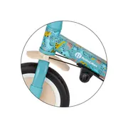 Tricicleta, Petite&Mars, Turbo, Editie limitata, 5 in 1, Multifunctionala, Vehicul de impins, Bicicleta cu/fara pedale, Cu maner de ghidaj, Detasabil, Roti din cauciuc, Pana la 25 kg, 1.5-5 ani, Dino Park BYN613383