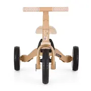 Tricicleta, Petite&Mars, Turbo, Editie limitata, 5 in 1, Multifunctionala, Vehicul de impins, Bicicleta cu/fara pedale, Cu maner de ghidaj, Detasabil, Roti din cauciuc, Pana la 25 kg, 1.5-5 ani, Llama Vibes BYN613365